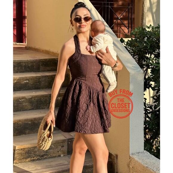 ZARA BLOGGER FAVE!!! Short Halter Dress NWT - Picture 4 of 16